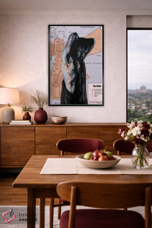 تابلو دکوراتیو جردن ۲ اثر کاترینا بورتسووا - D6B