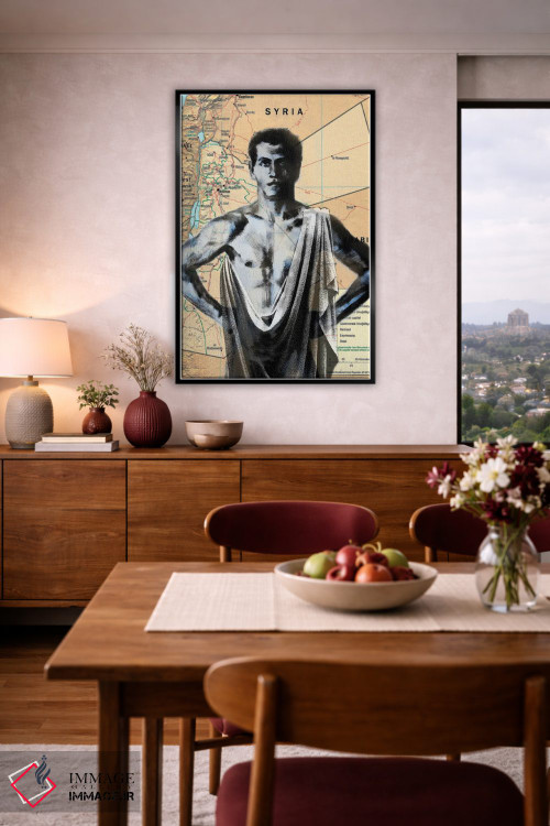 تابلو دکوراتیو جردن ۴ اثر کاترینا بورتسووا - D5B