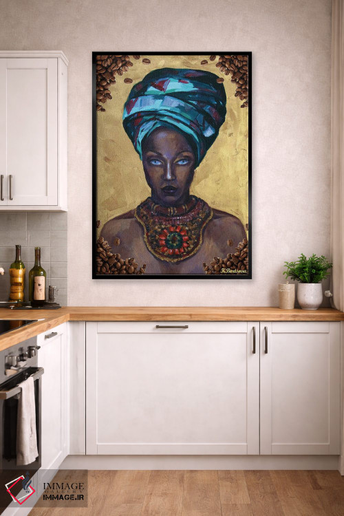 تابلو دکوراتیو عطر قهوه اثر کاترینا بورتسووا - D2B