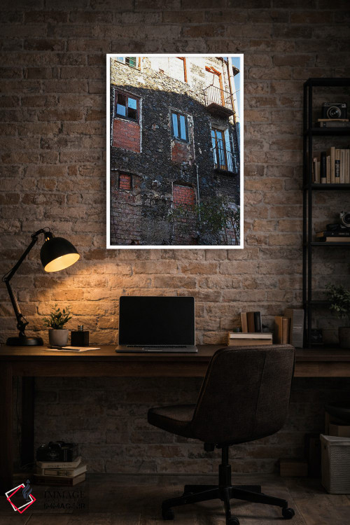 تابلو دکوراتیو پنجره های قدیمی اثر کاترینا بورتسووا - D4W