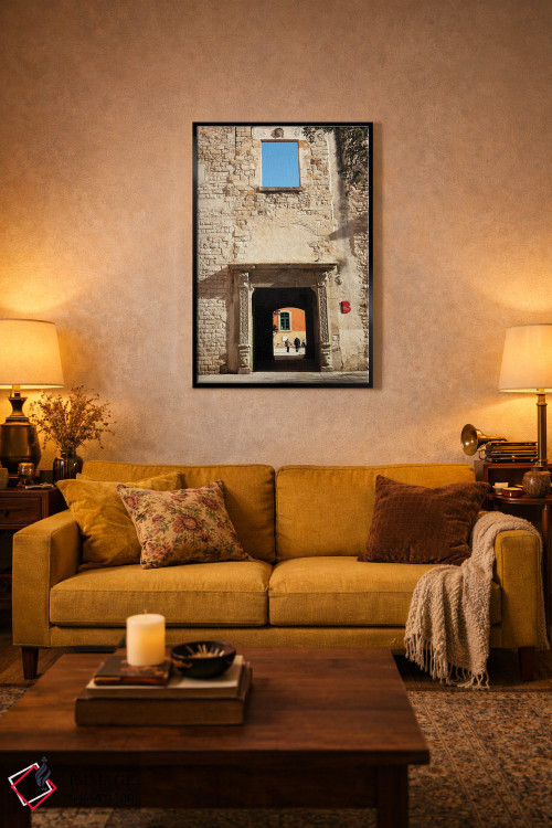 تابلو دکوراتیو تاریخ بارسلون اثر کاترینا بورتسووا - D3B