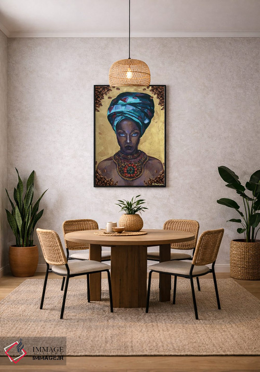 تابلو دکوراتیو عطر قهوه اثر کاترینا بورتسووا - D5B