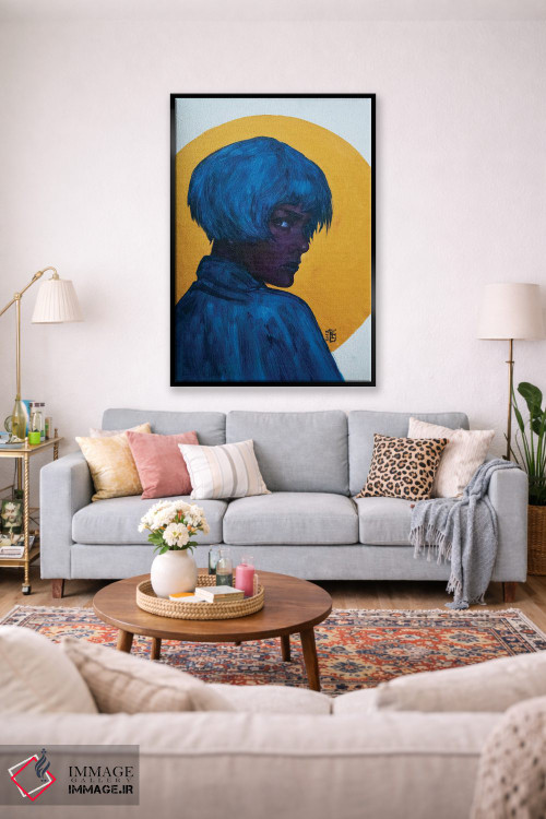 تابلو دکوراتیو لونا اثر کاترینا بورتسووا - D1B