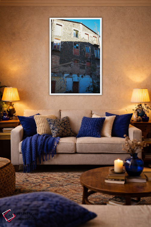 تابلو دکوراتیو خانه قدیمی اثر کاترینا بورتسووا - D3W