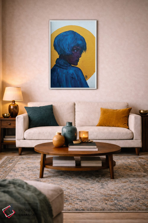 تابلو دکوراتیو لونا اثر کاترینا بورتسووا - D2W