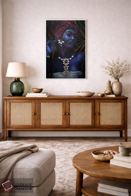 تابلو دکوراتیو ملکه استوایی اثر کاترینا بورتسووا - D2W