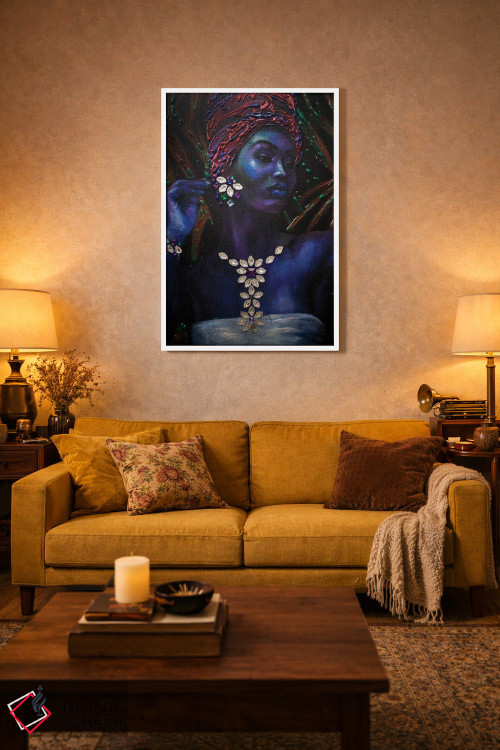 تابلو دکوراتیو ملکه استوایی اثر کاترینا بورتسووا - D4W