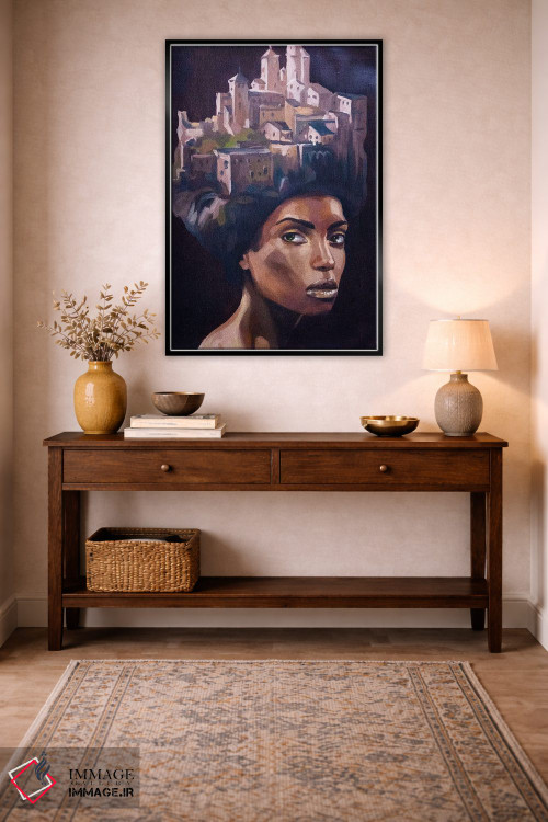 تابلو دکوراتیو ملکه اثر کاترینا بورتسووا - D5B