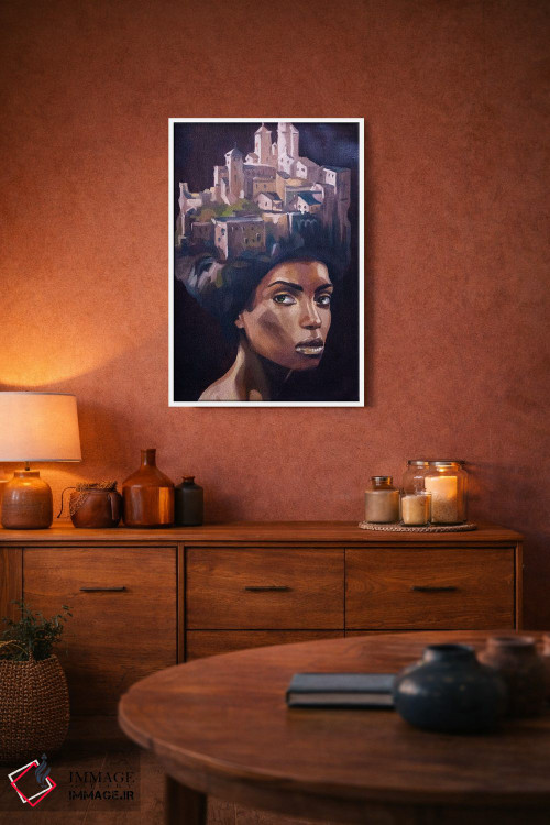 تابلو دکوراتیو ملکه اثر کاترینا بورتسووا - D4W