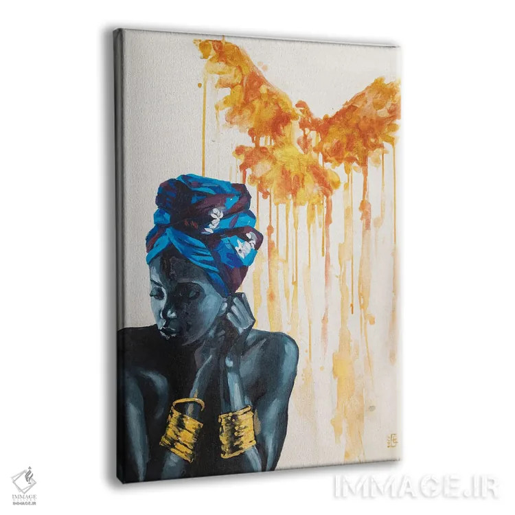 تابلو دکوراتیو آزادی اثر کاترینا بورتسووا - نمای پرسپکتیو محصول