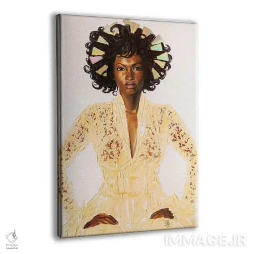 تابلو دکوراتیو ملکه برفی اثر کاترینا بورتسووا - نمای پرسپکتیو محصول