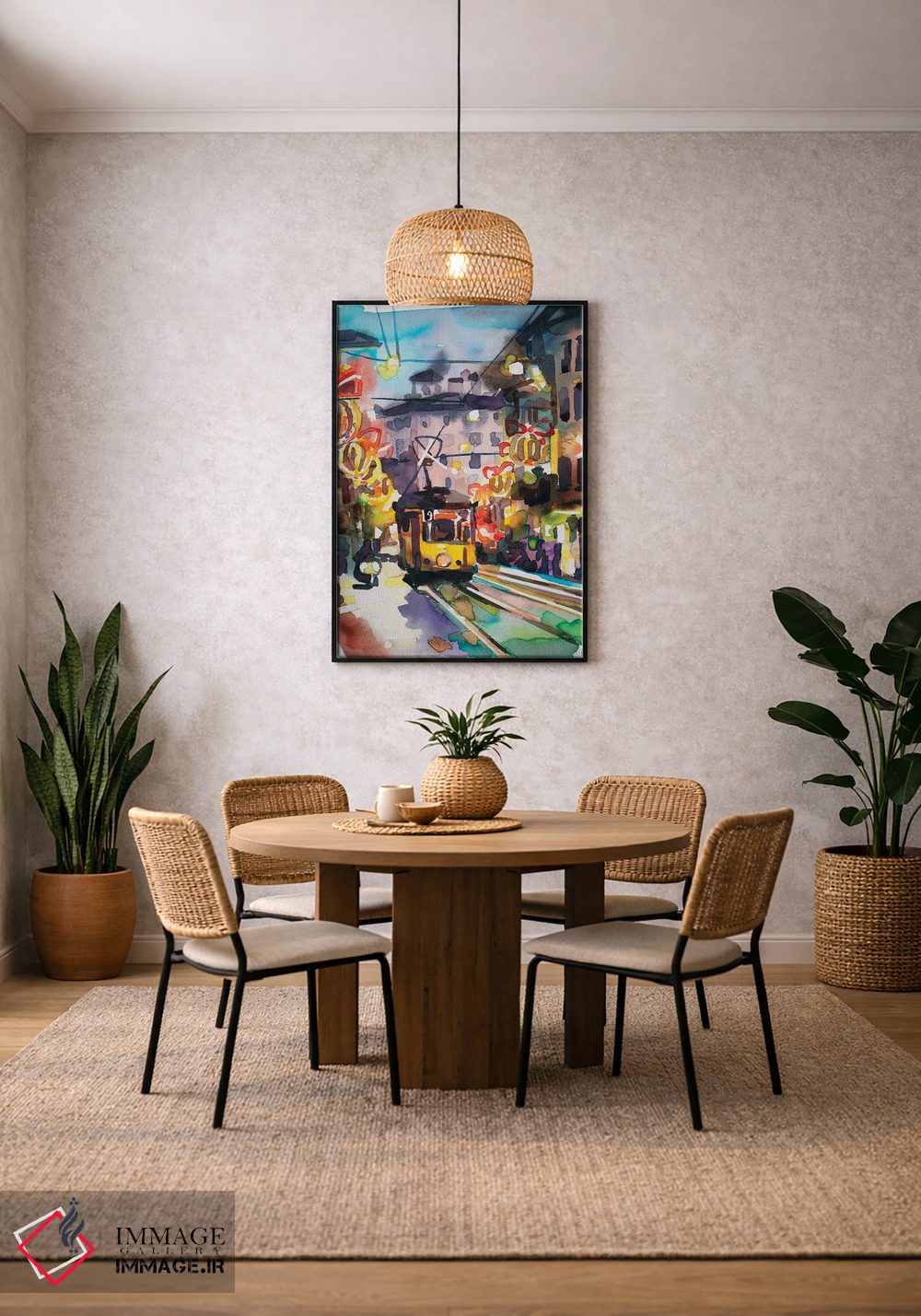 تابلو دکوراتیو کریسمس در میلان اثر کاترینا بورتسووا - D3B