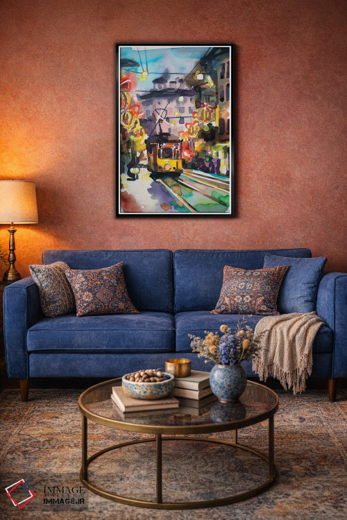 تابلو دکوراتیو کریسمس در میلان اثر کاترینا بورتسووا - D4B