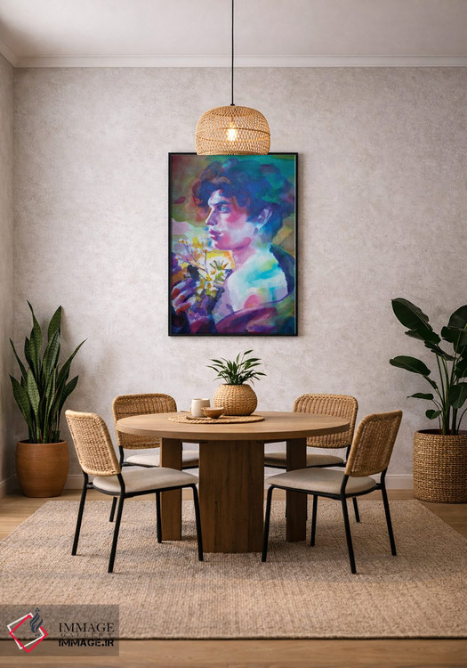 تابلو دکوراتیو رمانتیک اثر کاترینا بورتسووا - D3B