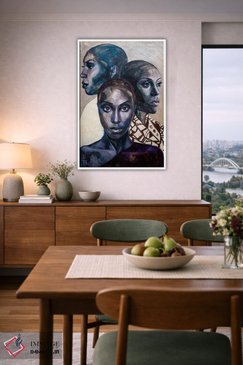 تابلو دکوراتیو زن شگفت انگیز اثر کاترینا بورتسووا - D5W