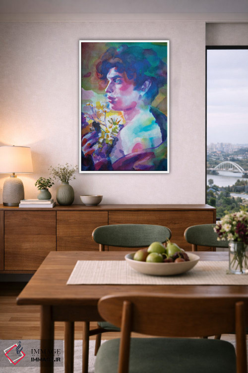 تابلو دکوراتیو رمانتیک اثر کاترینا بورتسووا - D5W