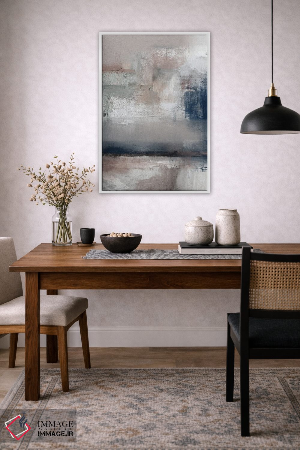 تابلو انتزاعی توانمند ۱ اثر کارین تونیا گریم - D3W