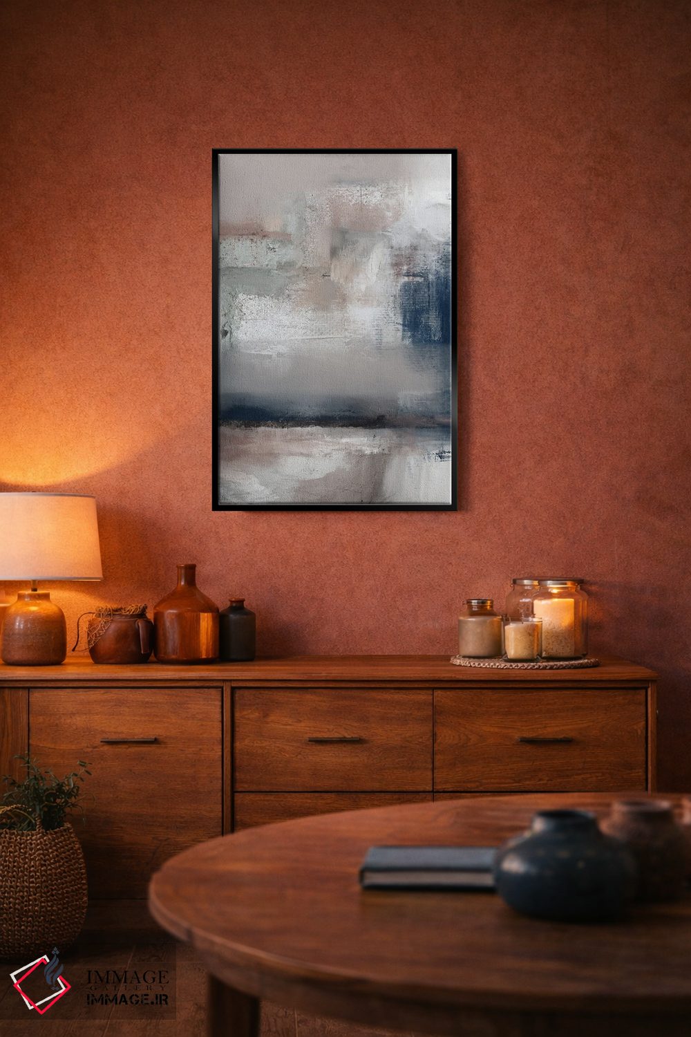 تابلو انتزاعی توانمند ۱ اثر کارین تونیا گریم - D5B