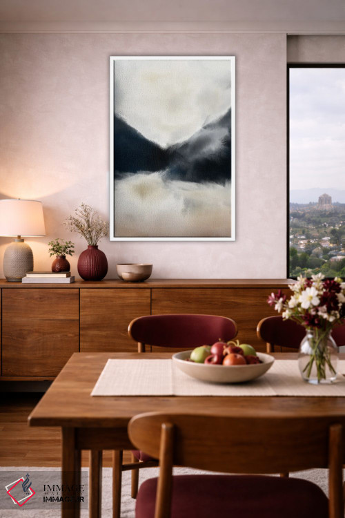 تابلو انتزاعی مجموعه کوه ها II اثر کارین تونیا گریم - D3W