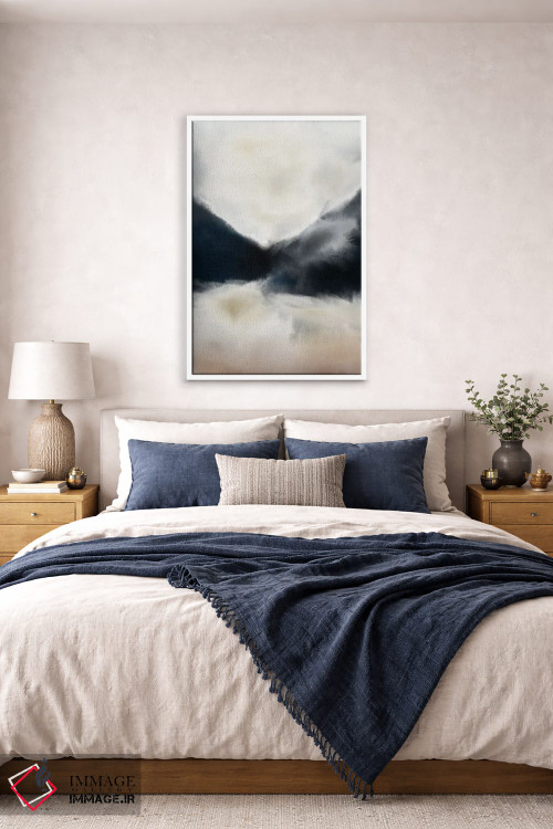 تابلو انتزاعی مجموعه کوه ها II اثر کارین تونیا گریم - D5W