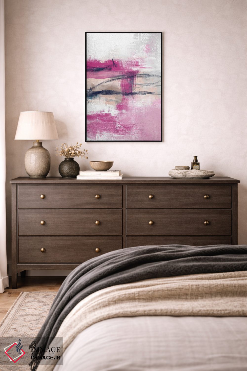 تابلو انتزاعی تعادل I اثر کارین تونیا گریم - D5B