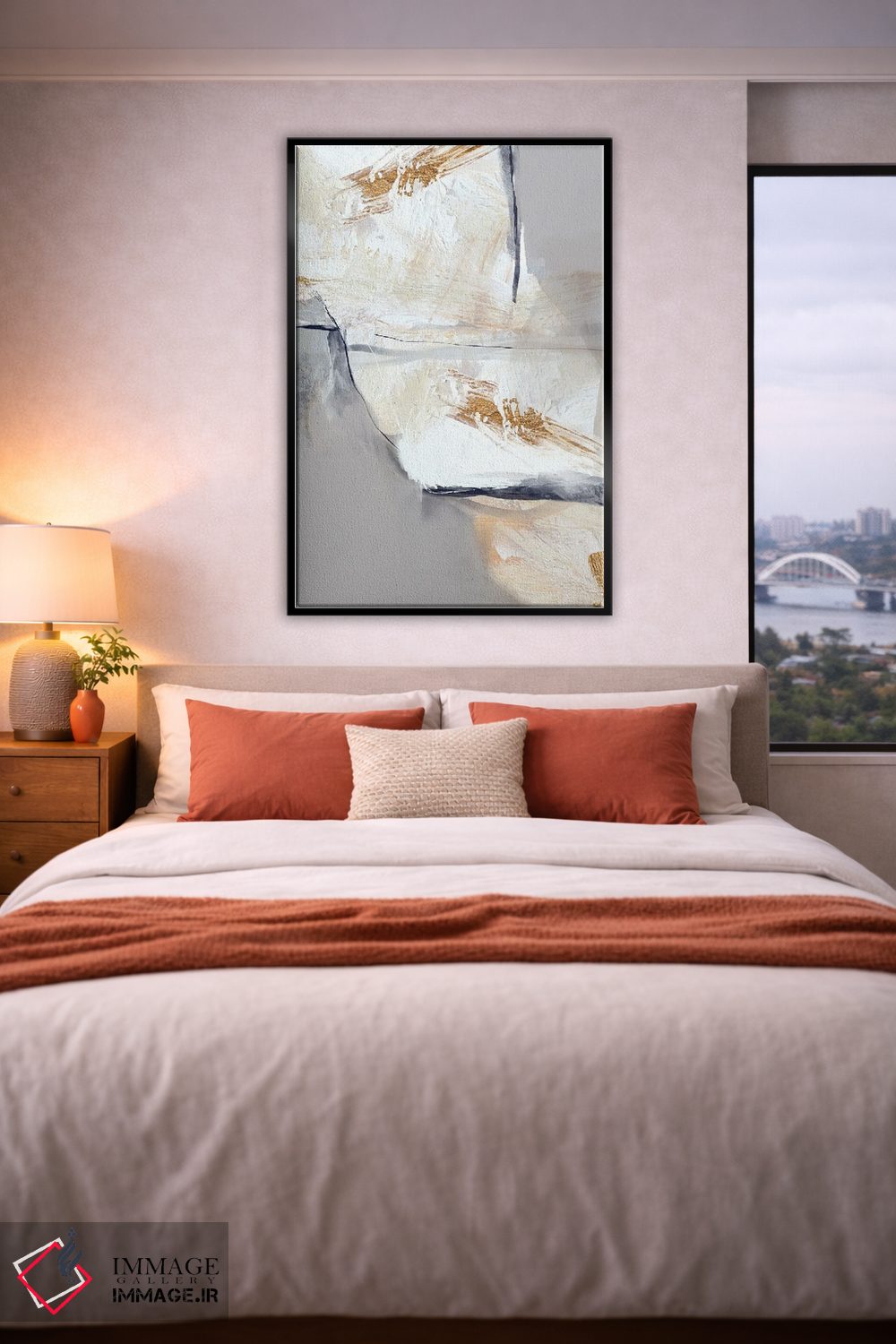 تابلو مینیمال آرام گرفته VII اثر کارین تونیا گریم - D4B