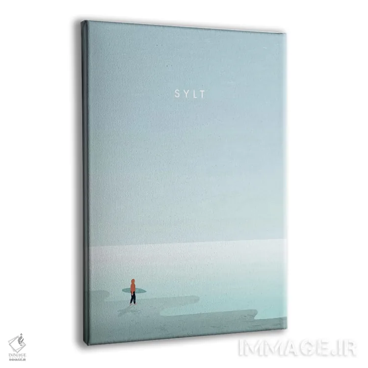 تابلو دکوراتیو زیلت اثر کاتینکا رینکه - نمای پرسپکتیو محصول