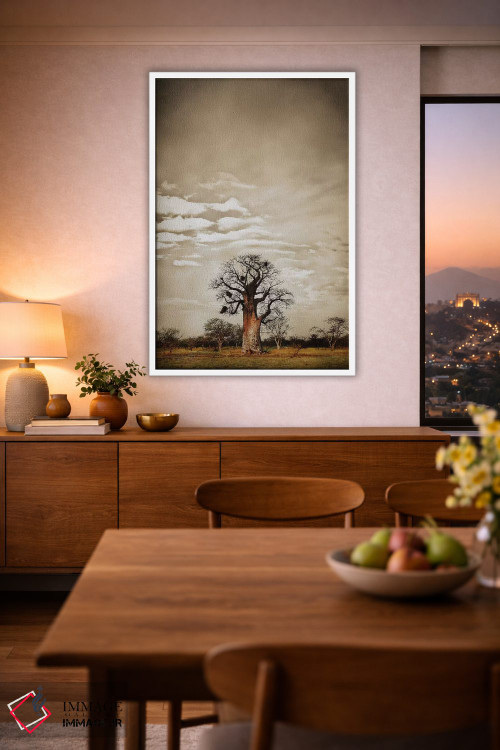 تابلو مینیمال سلسله مراتب بائوباب V اثر کلاوس تیدگه - D1W