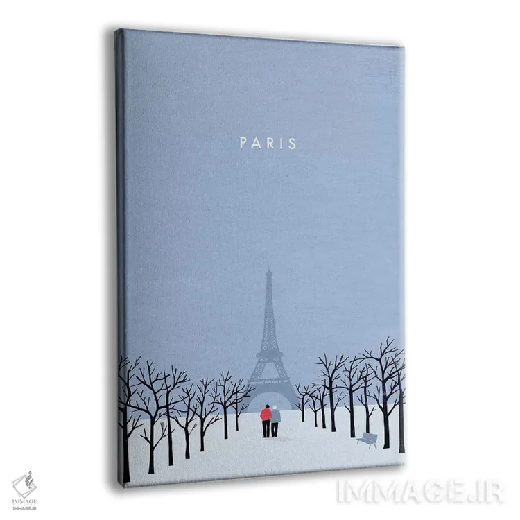 تابلو دکوراتیو پاریس اثر کاتینکا رینکه - نمای پرسپکتیو محصول