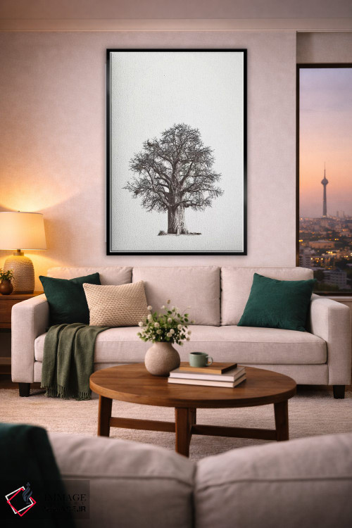 تابلو مینیمال میراث بائوباب II اثر کلاوس تیدگه - D3B