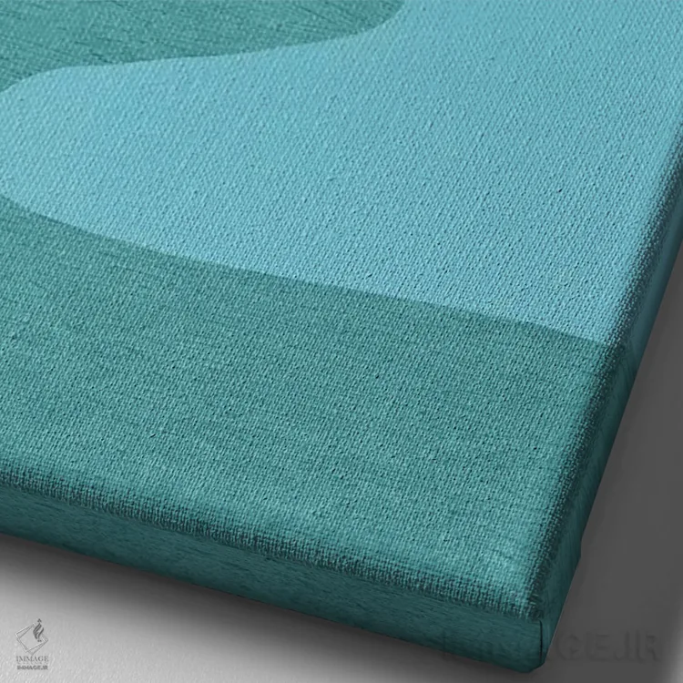 تابلو دکوراتیو سوئد اثر کاتینکا رینکه - نمای نزدیک بافت بوم