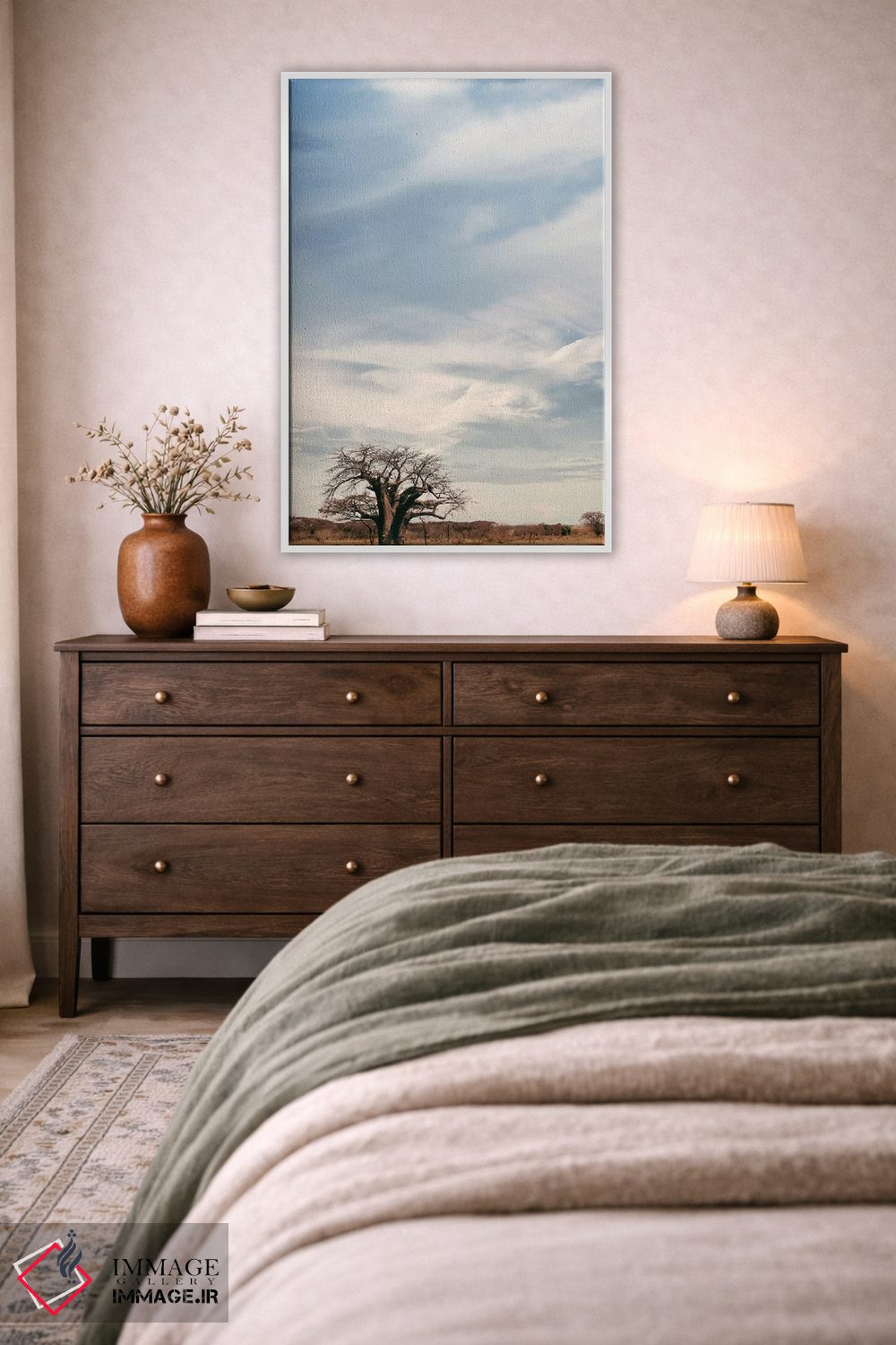 تابلو دکوراتیو بائوباب نای نای V اثر کلاوس تیدگه - D3W