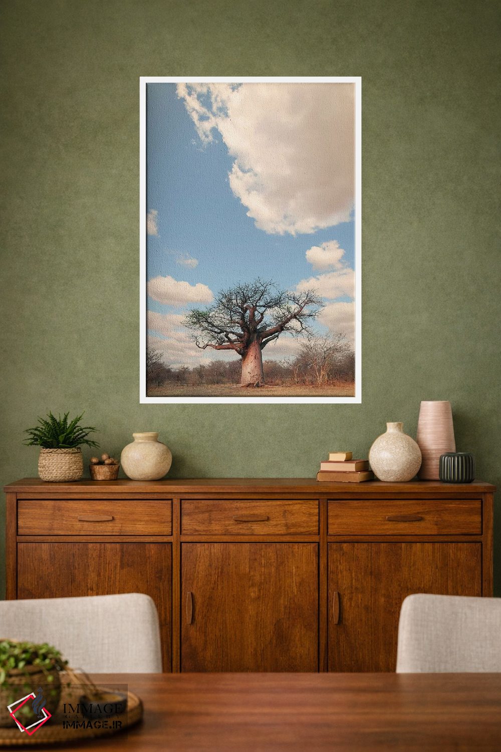 تابلو دکوراتیو بائوباب نای نای I اثر کلاوس تیدگه - D1W