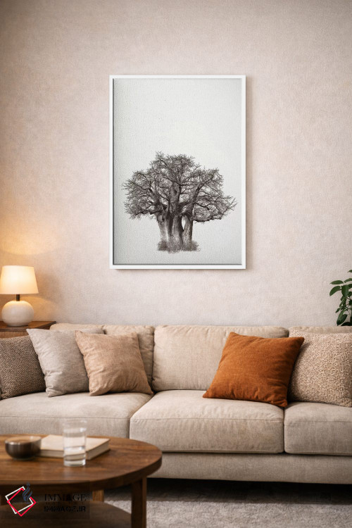 تابلو مینیمال میراث بائوباب ۳ اثر کلاوس تیدگه - D2W