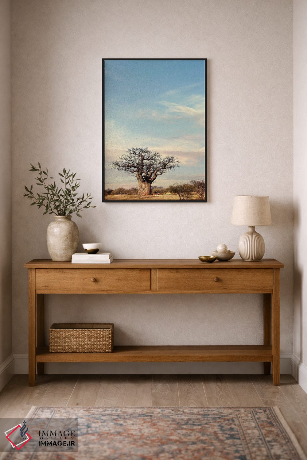 تابلو دکوراتیو بائوباب نای نای IV اثر کلاوس تیدگه - D2B