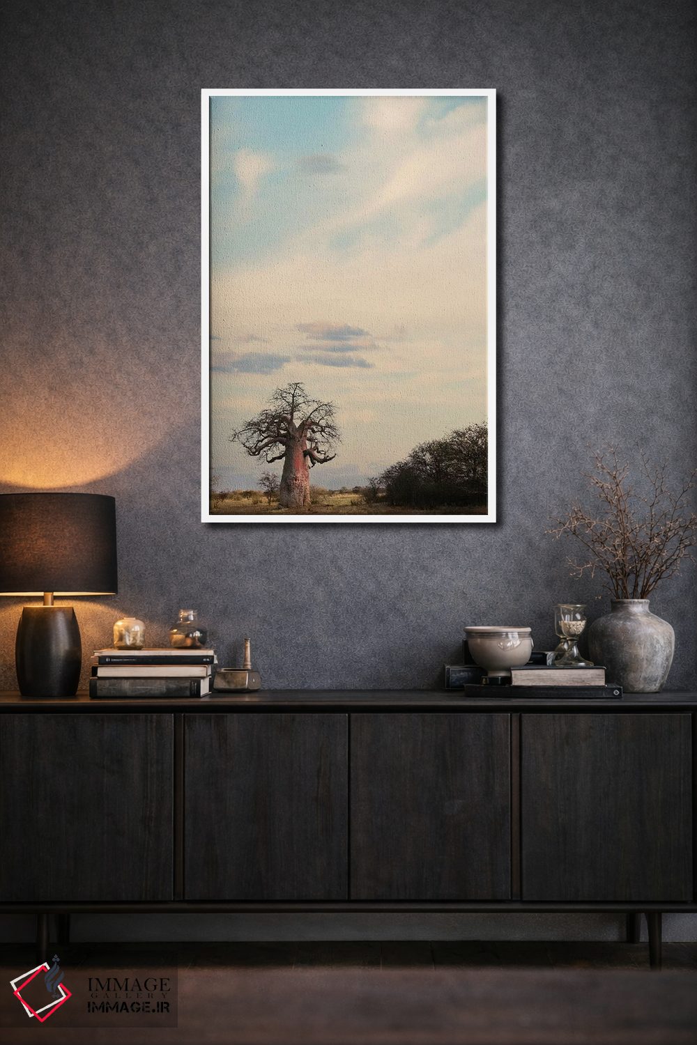 تابلو دکوراتیو بائوباب نای نای III اثر کلاوس تیدگه - D1W