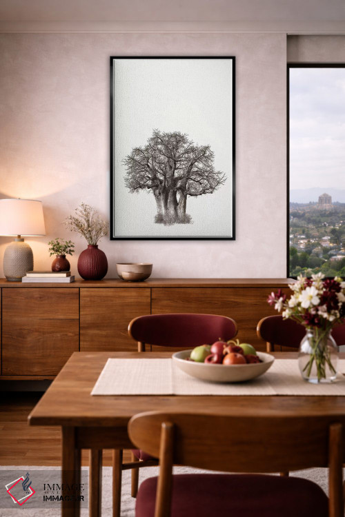 تابلو مینیمال میراث بائوباب ۳ اثر کلاوس تیدگه - D4B