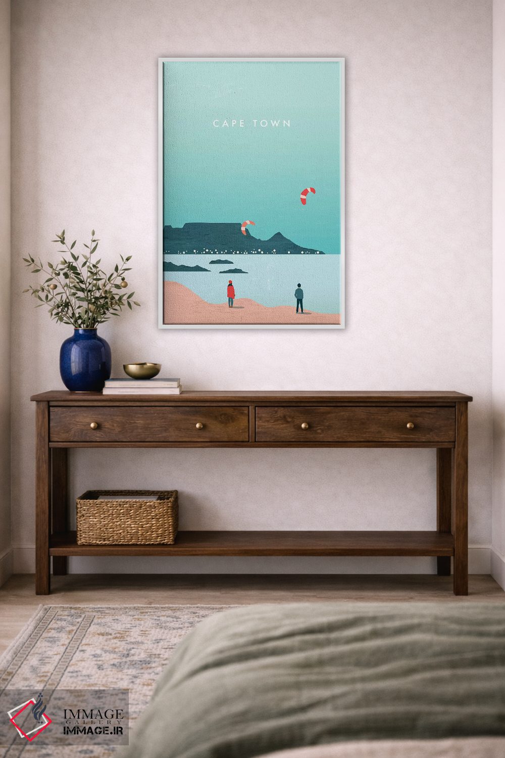تابلو دکوراتیو کیپ تاون اثر کاتینکا رینکه - D2W