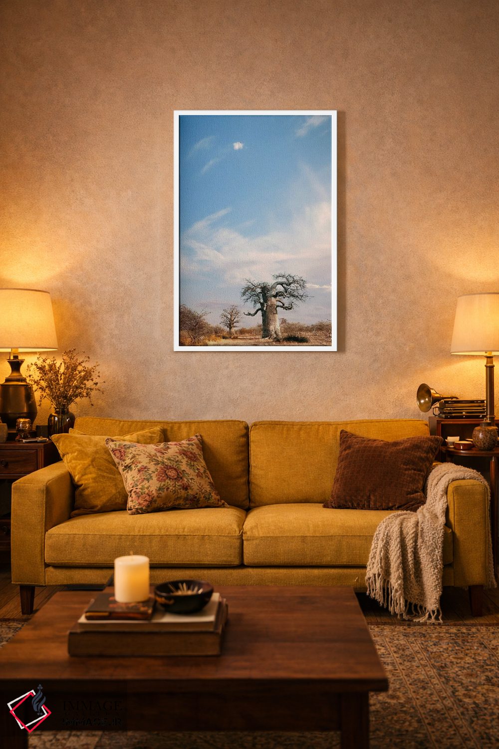 تابلو دکوراتیو بائوباب نای نای II اثر کلاوس تیدگه - D2W