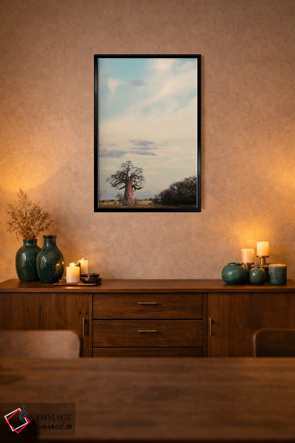 تابلو دکوراتیو بائوباب نای نای III اثر کلاوس تیدگه - D2B