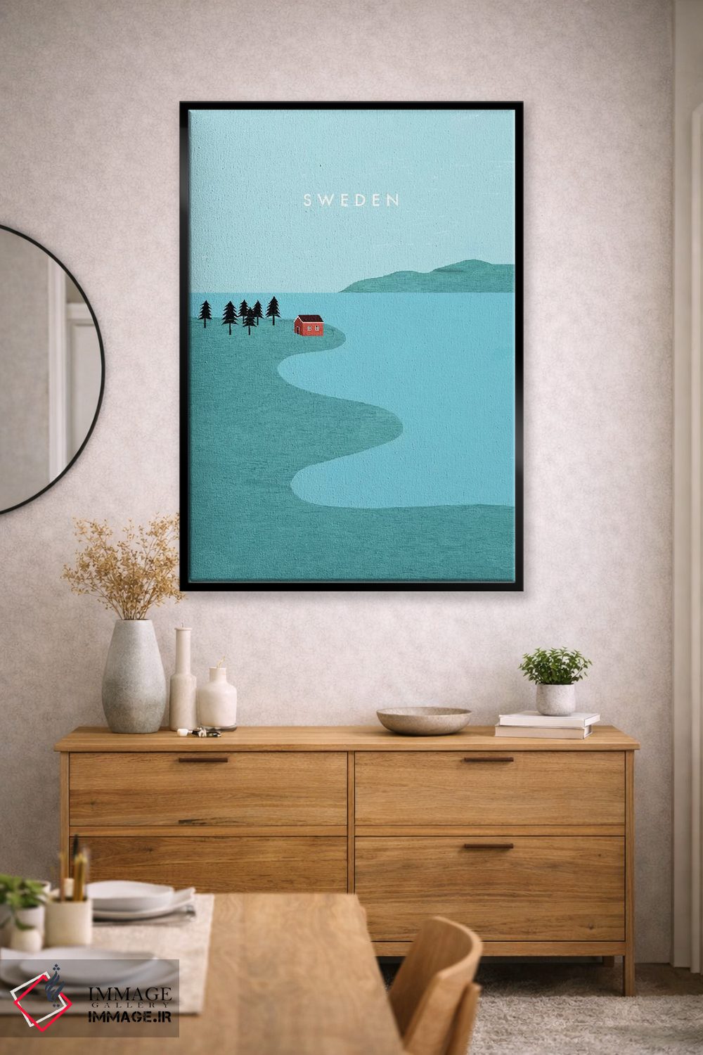 تابلو دکوراتیو سوئد اثر کاتینکا رینکه - D2B