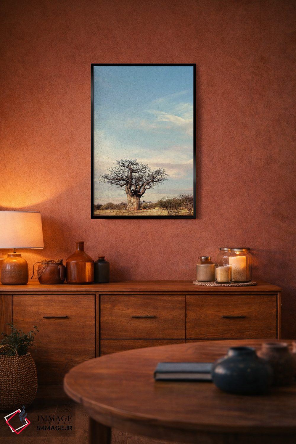 تابلو دکوراتیو بائوباب نای نای IV اثر کلاوس تیدگه - D5B