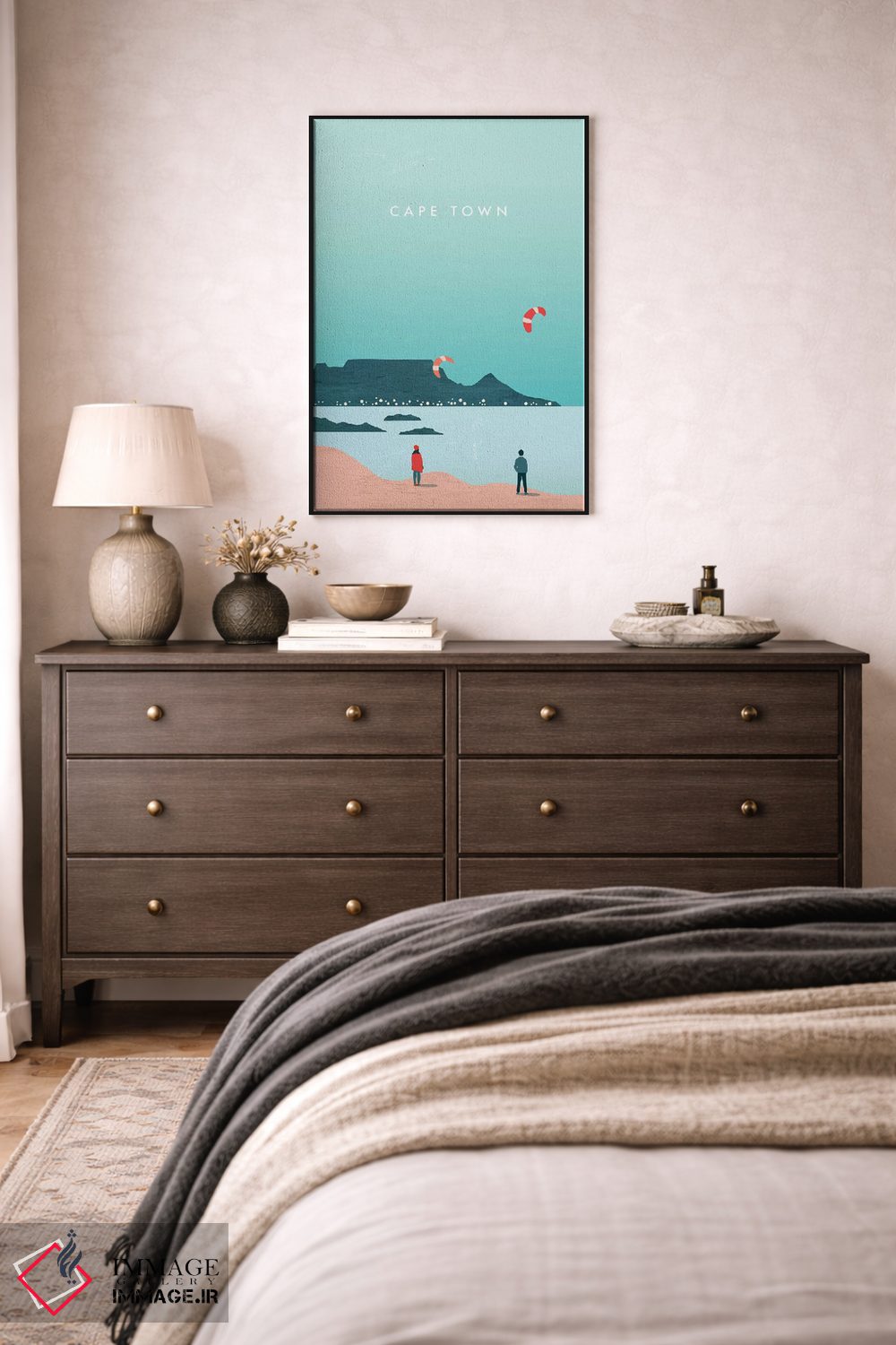 تابلو دکوراتیو کیپ تاون اثر کاتینکا رینکه - D5B