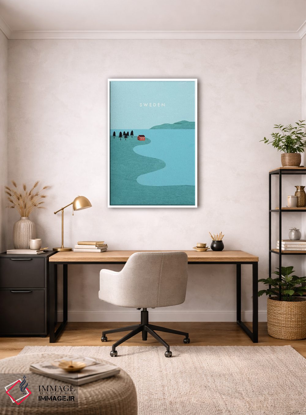 تابلو دکوراتیو سوئد اثر کاتینکا رینکه - D3W