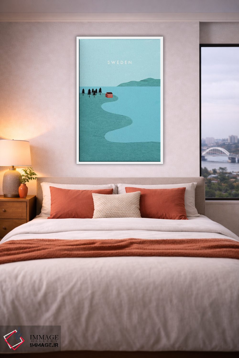 تابلو دکوراتیو سوئد اثر کاتینکا رینکه - D4W