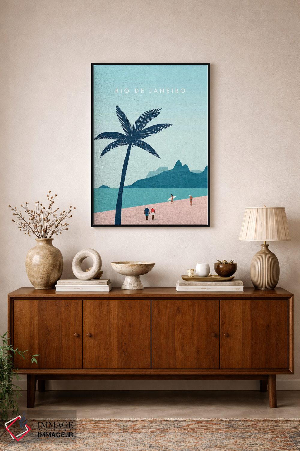 تابلو دکوراتیو ریو دو ژانیرو اثر کاتینکا رینکه - D2B