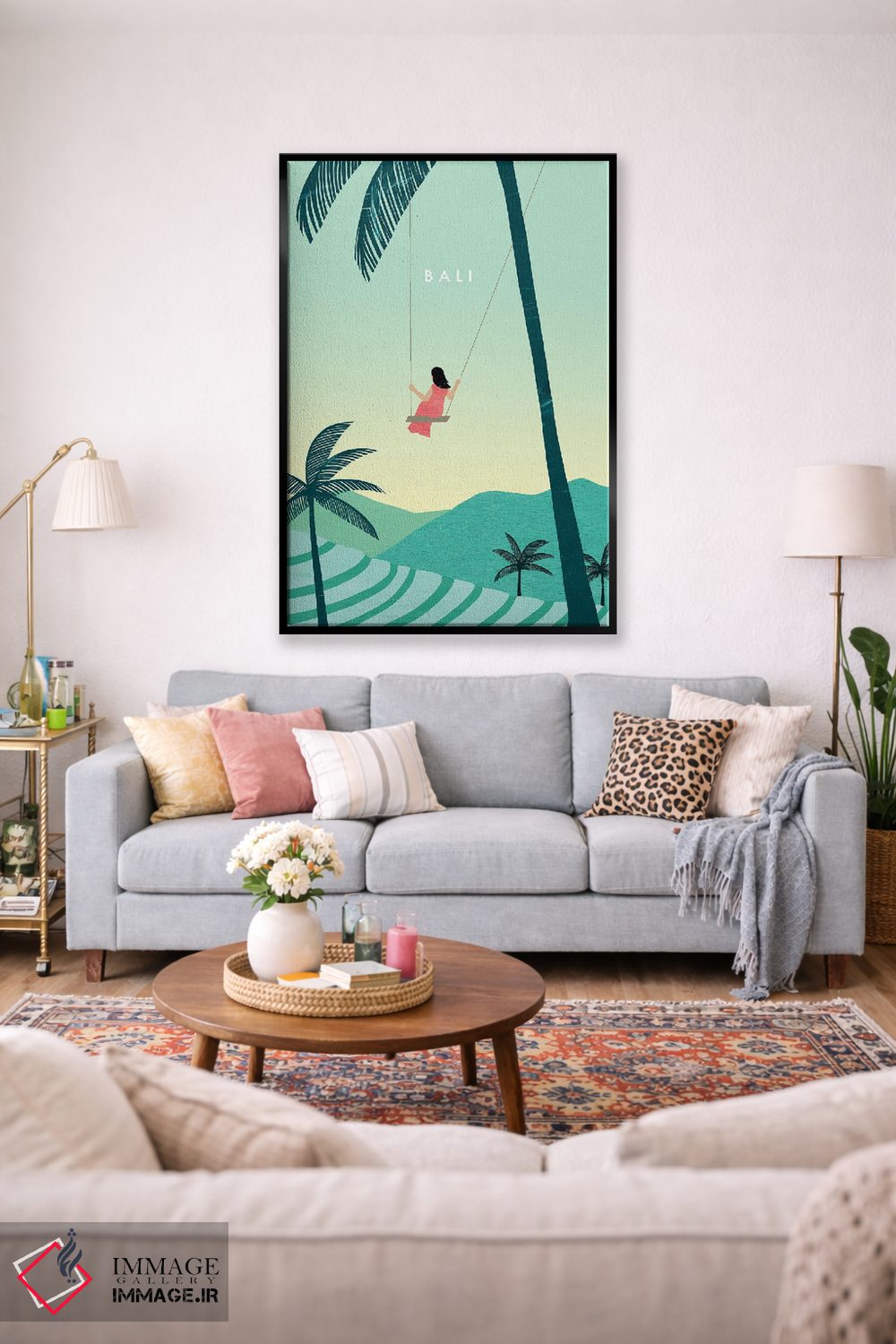 تابلو دکوراتیو بالی اثر کاتینکا رینکه - D1B