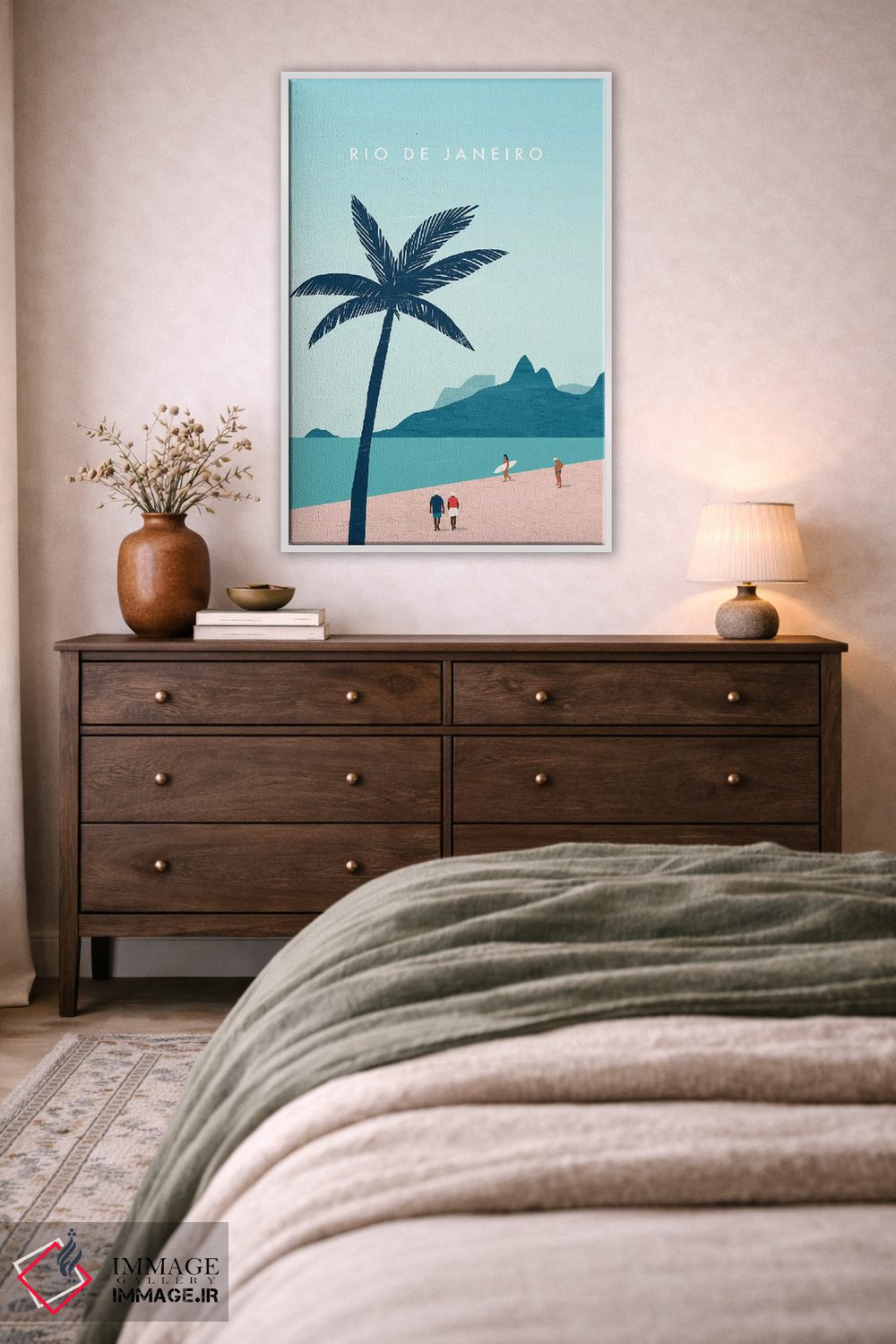 تابلو دکوراتیو ریو دو ژانیرو اثر کاتینکا رینکه - D4W