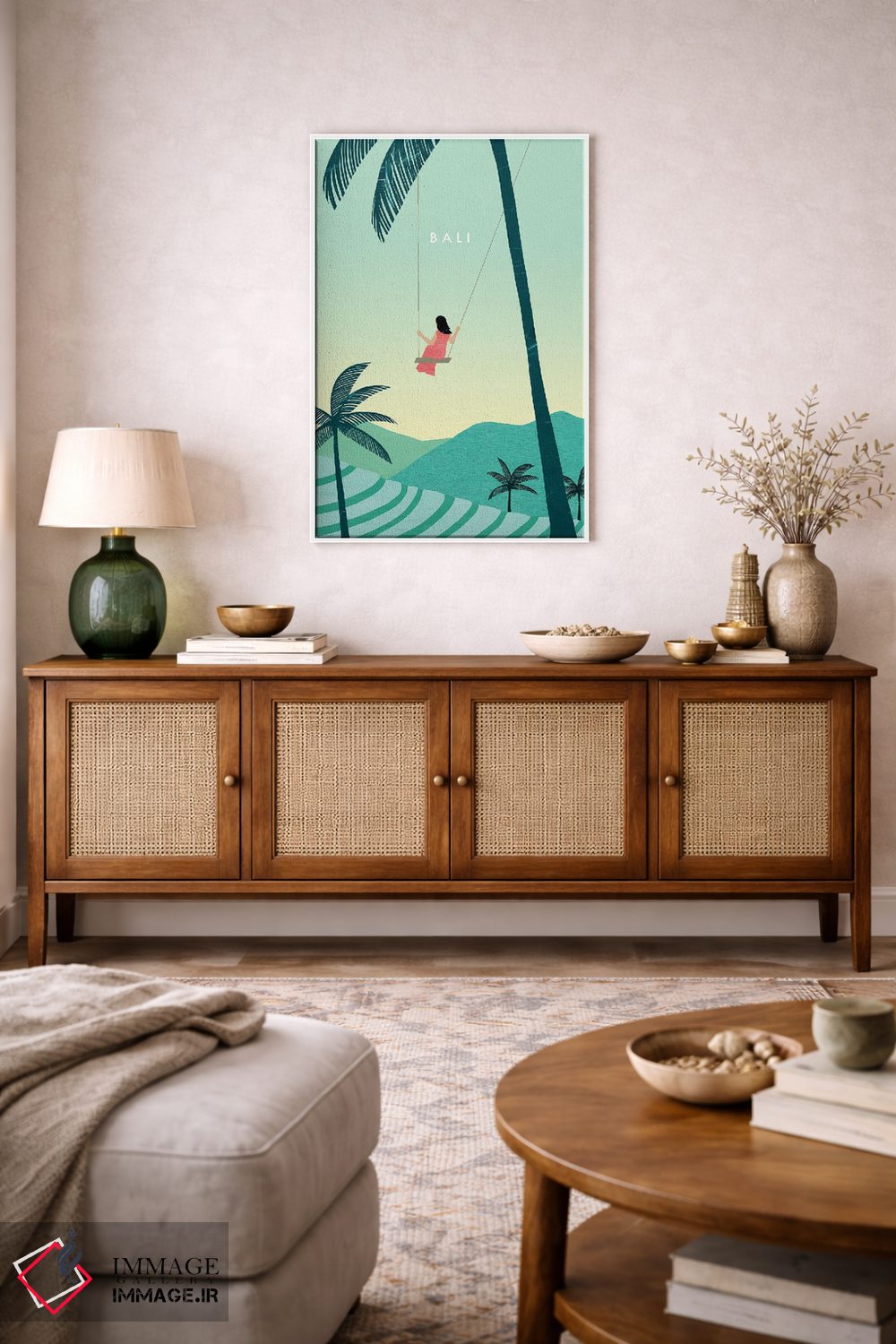 تابلو دکوراتیو بالی اثر کاتینکا رینکه - D2W