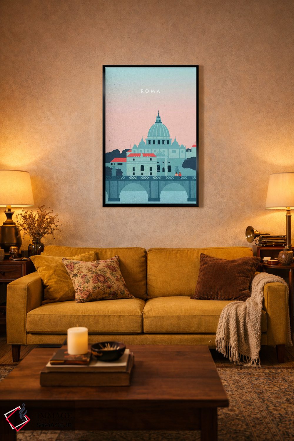 تابلو دکوراتیو رم اثر کاتینکا رینکه - D3B